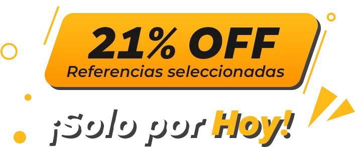 Día 21% OFF