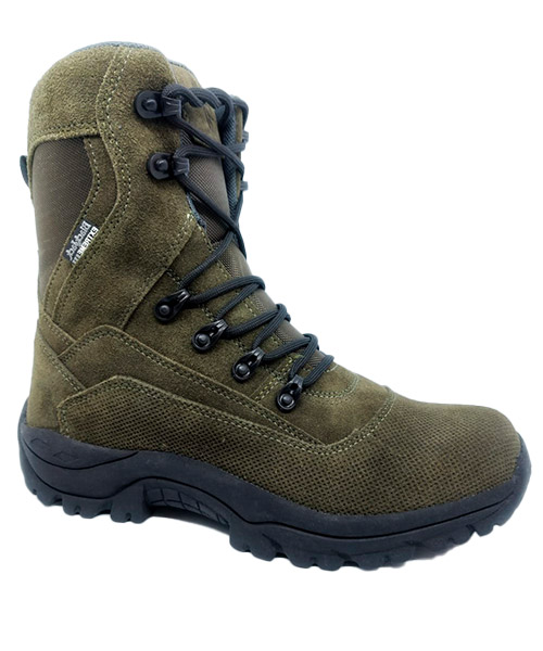 Bota militar Armin color verde para hombre
