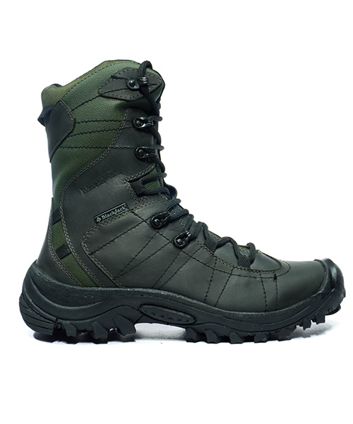 Bota militar Combat color verde para hombre