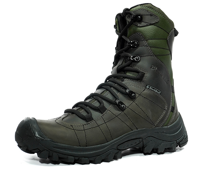 Bota militar Combat color café verdoso para hombre - 2520