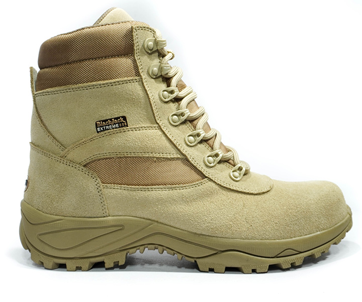 Bota militar Dinamyc color arena para hombre - 2446