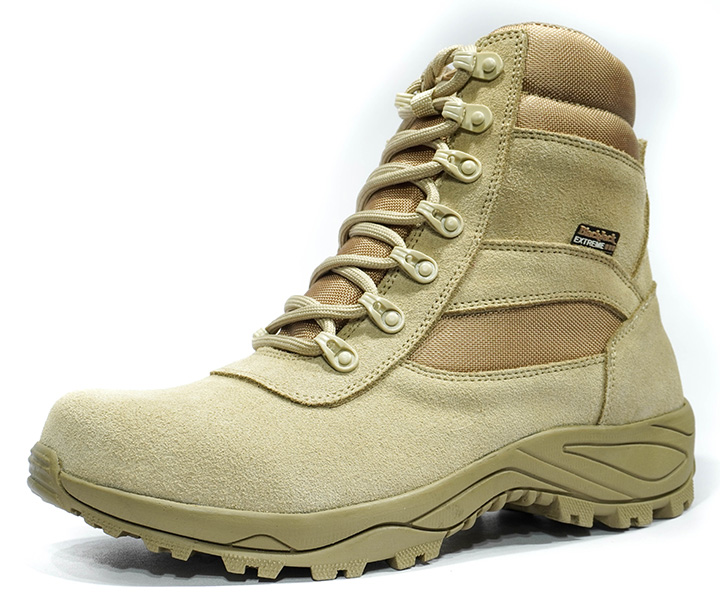 Bota militar Dinamyc color arena para hombre - 2447