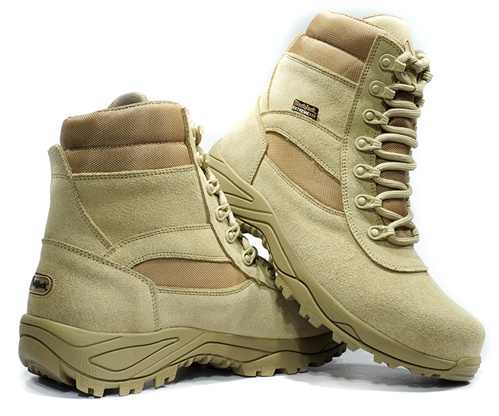 Bota militar Dinamyc color arena para hombre - 2449