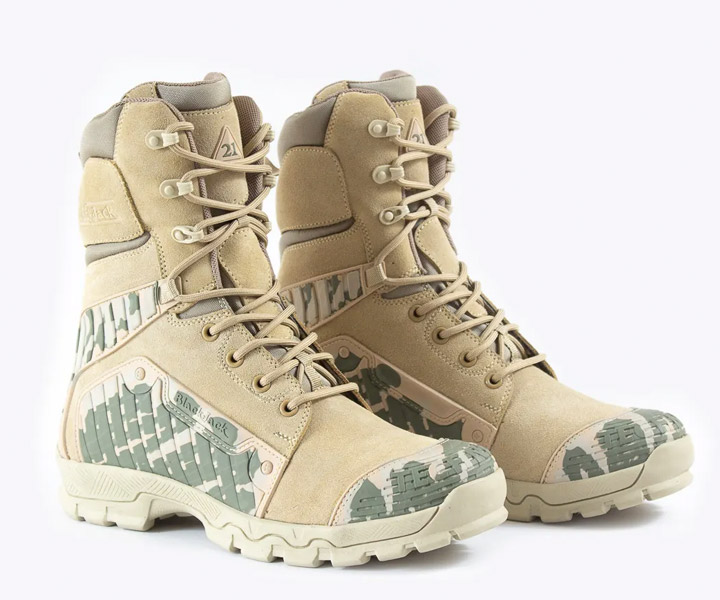Bota militar Techniker color Arena para hombre - 252