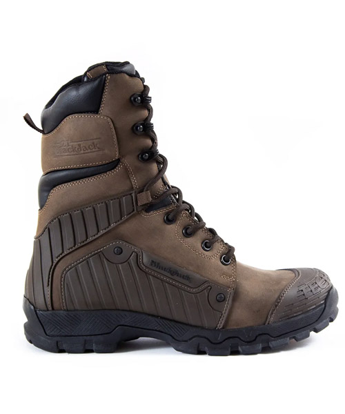Bota militar Techniker color Café para hombre