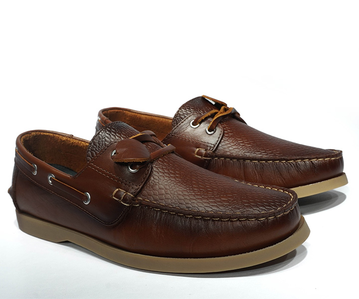 Zapato mocasín Apache para hombre color miel cascabel - 2699