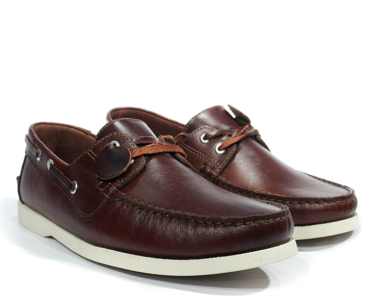 Zapato mocasín Apache para hombre color coñac - 2411