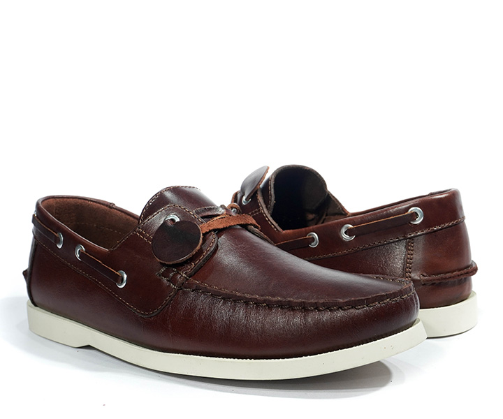 Zapato mocasín Apache para hombre color coñac - 2414