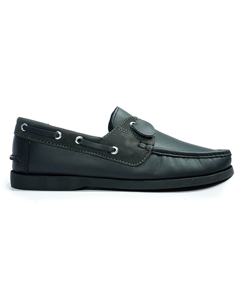 Zapato mocasín Apache para hombre color negro