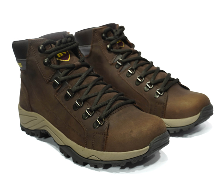 Bota Outdoor Scorpion color cafe para hombre - 2714