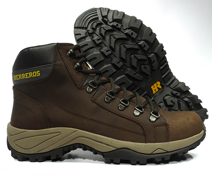 Bota Outdoor Scorpion color cafe para hombre - 2716