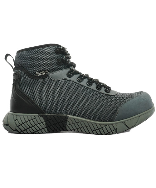 Bota outdoor explorer color gris para hombre