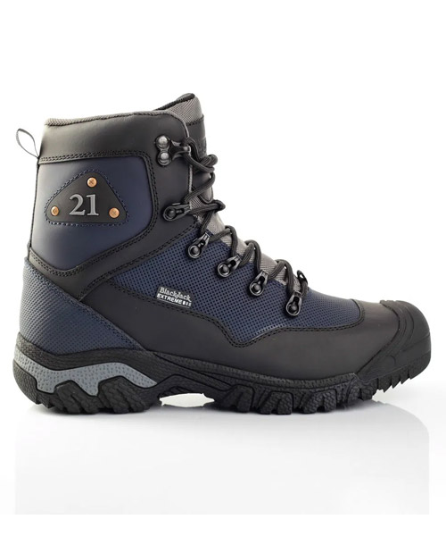 Bota Outdoor Konnor color negro azul para hombre