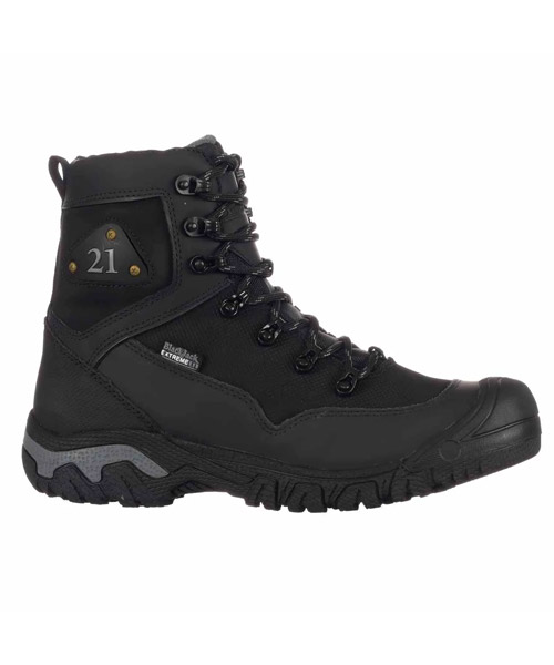 Bota Outdoor Konnor color negro para hombre