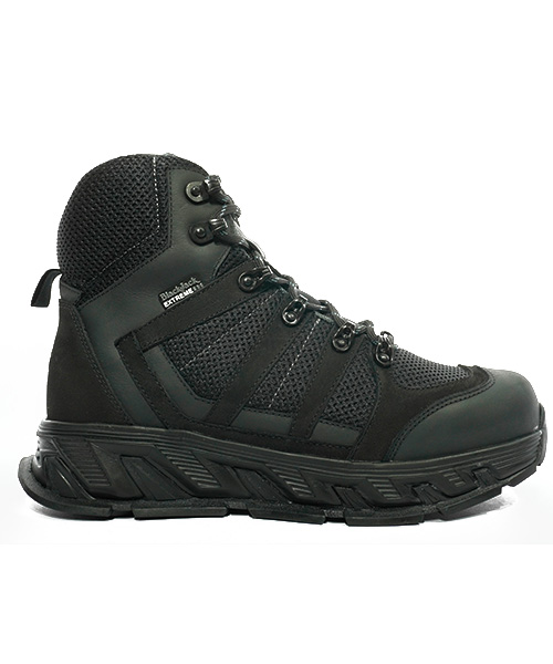 Bota outdoor Manchester color negro para hombre