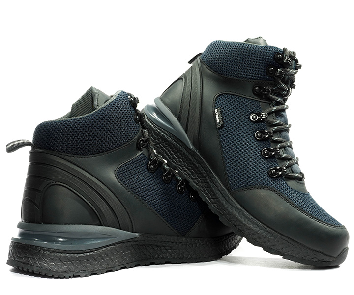 Bota outdoor Munich color negro azul para hombre - 2386