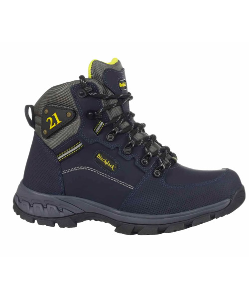 Bota Outdoor Nápoles color azul para hombre