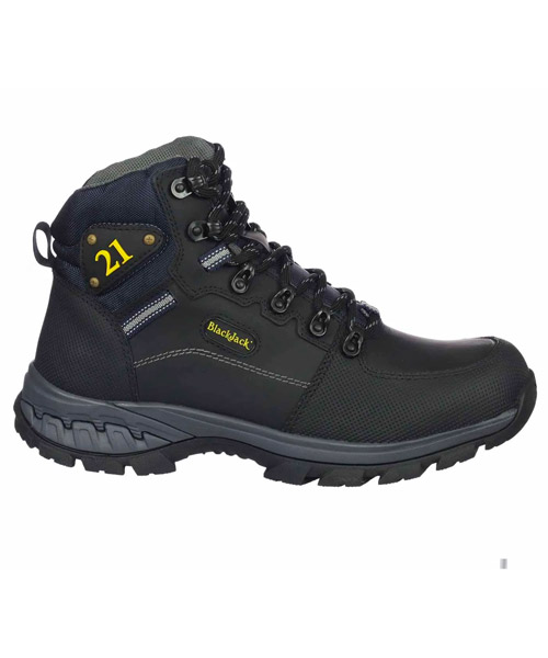 Bota Outdoor Nápoles color negra para hombre