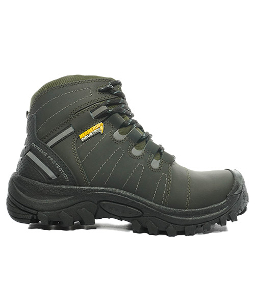 Bota de seguridad Danger Pro color verde para hombre