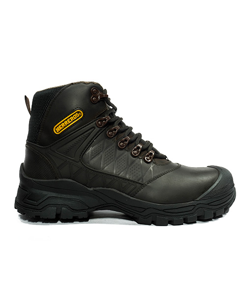 Bota seguridad Gladiador color café para hombre