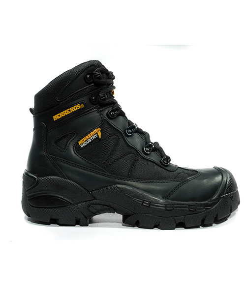 Bota de seguridad Iron W color negro para mujer