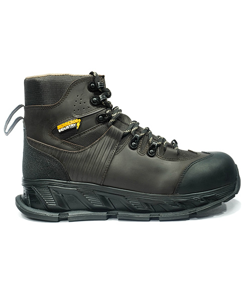 Bota seguridad Kyros color cafe para hombre