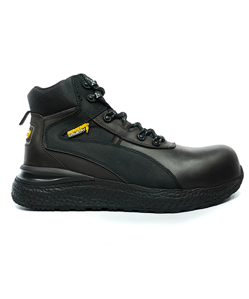 Bota de seguridad Master color café para hombre