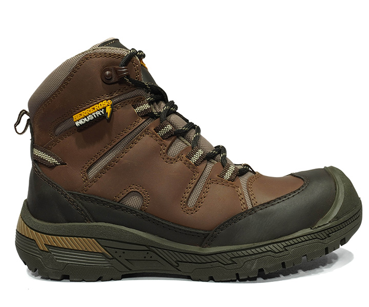 Bota de seguridad Onix color pardo para mujer - 2800