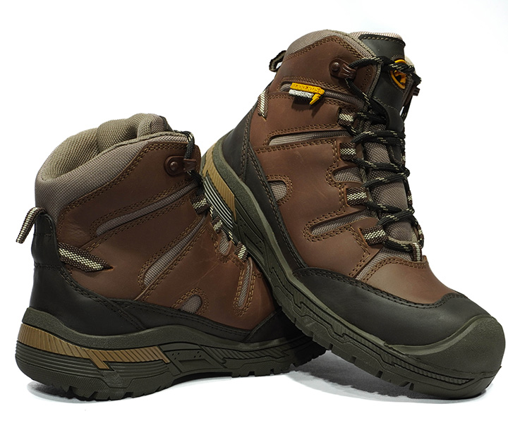 Bota de seguridad Onix color pardo para mujer - 2802