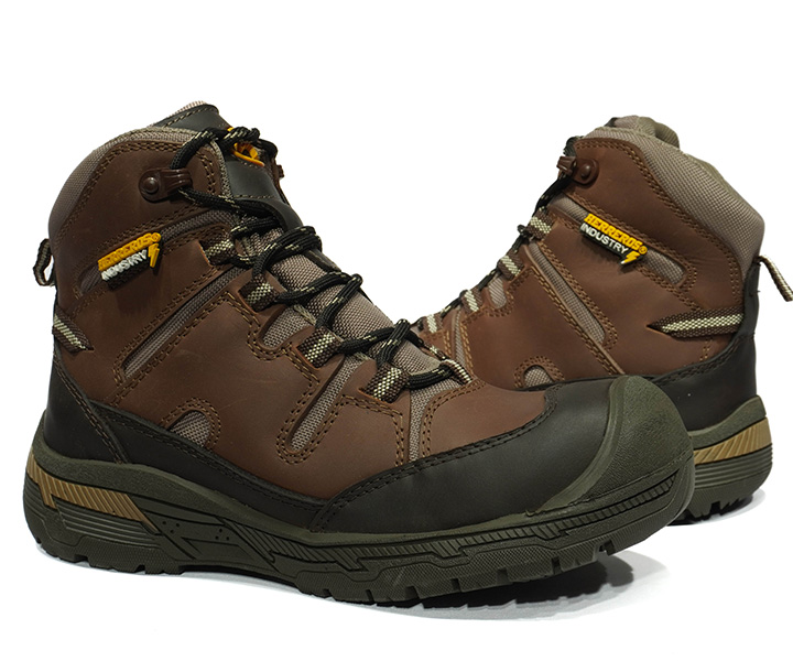 Bota de seguridad Onix color pardo para mujer - 2803