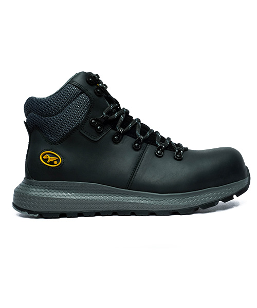 Bota de seguridad Steel Pro color negro para hombre