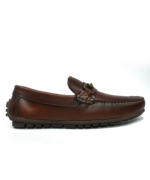 Zapato mocasín I 2946,81 para hombre color miel spansolado