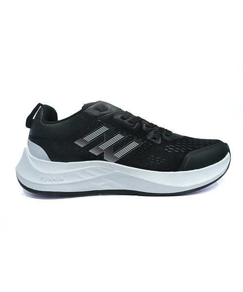 Tenis deportivo Runnin color negro para hombre